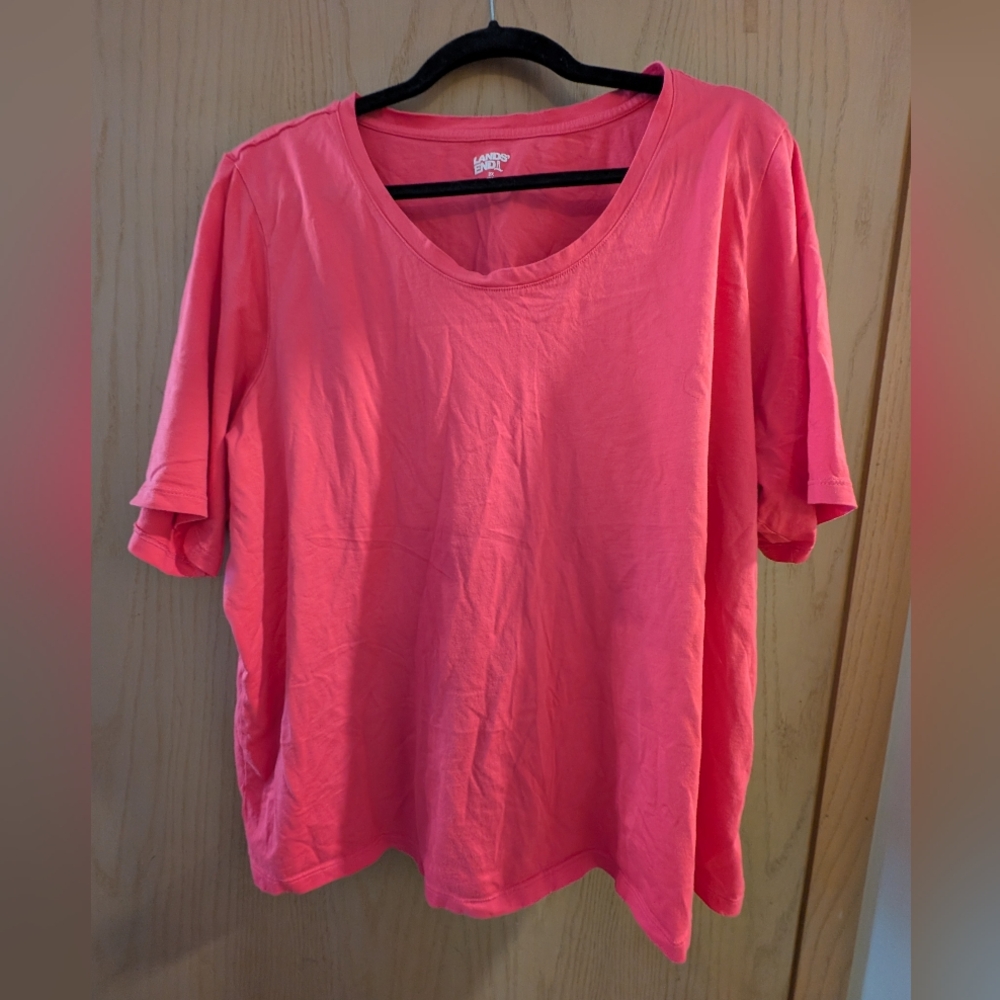 Lands' End Women's Pink Top